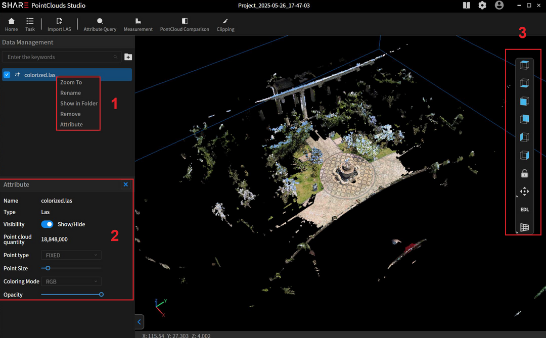 SHARE PointCloud Studio｜SHARE 點雲資料的一站式工作中心