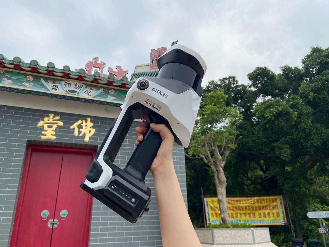 打造數位建築：透過 SHARE SLAM S100 與 3DGS 為天后廟建立數位分身