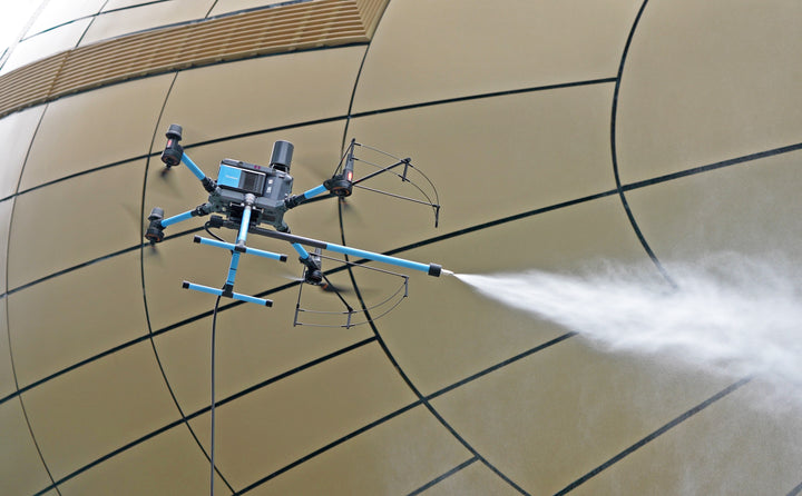 Pureland Drone Facade Cleaning